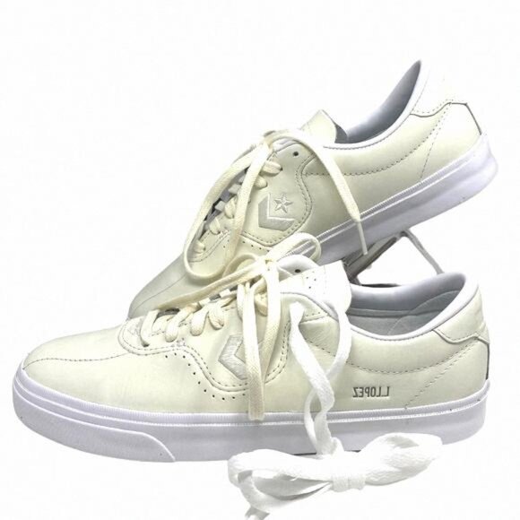 💖MEGA SALE💖Converse Louie Lopez Pro Low Top White 170500C Shoes Leather Women - Picture 1 of 12